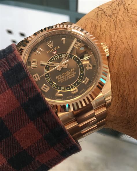 2020 rolex sky dweller chocolate|Rolex Sky-Dweller steel price.